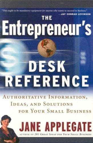 Cover of The Entrepreneur's Desk Reference by Jane Applegate