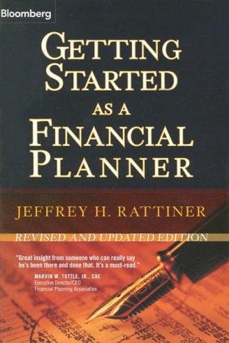 Cover of Getting Started as a Financial Planner by Jeffrey H. Rattiner