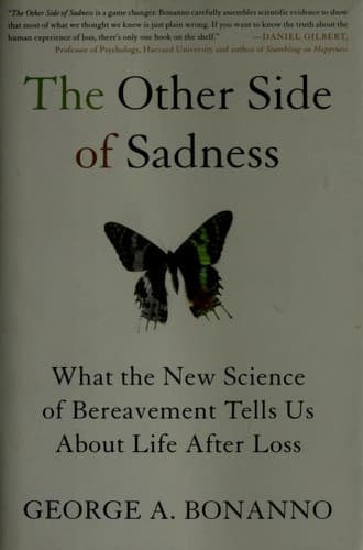 Cover of The other side of sadness by George A. Bonanno