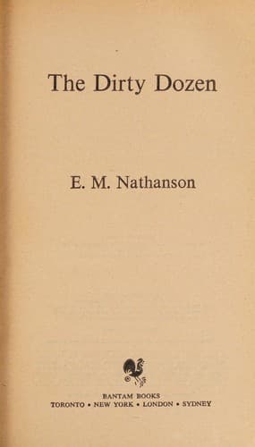 Cover of The Dirty Dozen by E. M. Nathanson