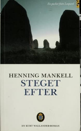 Cover of Steget efter by Henning Mankell