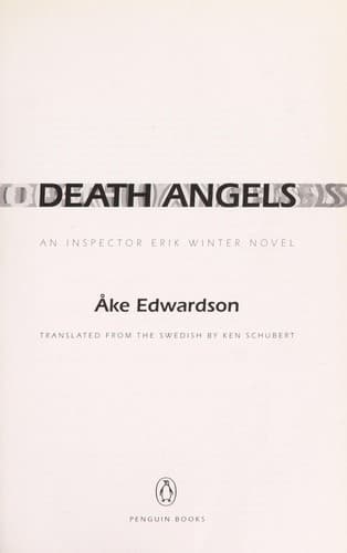 Cover of Dans med en angel by Åke Edwardson