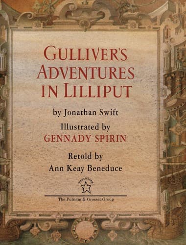 Cover of Gulliver's adventures in Lilliput by Ann Keay Beneduce