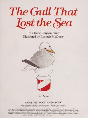 Cover of The gull that lost the sea by Claude Clayton Smith