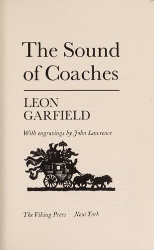 Cover of The Sound of Coaches by Leon Garfield