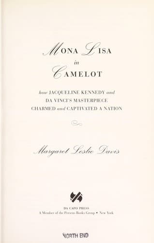 Cover of Mona Lisa in Camelot by Margaret L. Davis