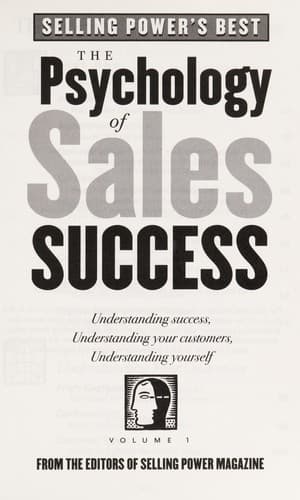 Cover of The psychology of sales success by Gerhard Gschwandtner
