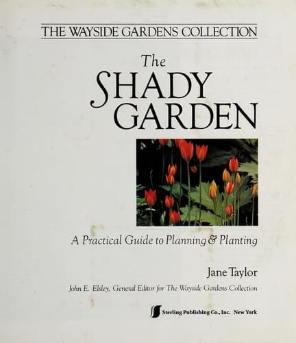 Cover of The shady garden by Jane Taylor