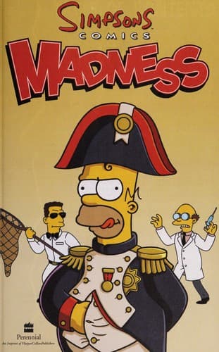 Cover of Simpsons comics madness by Matt Groening