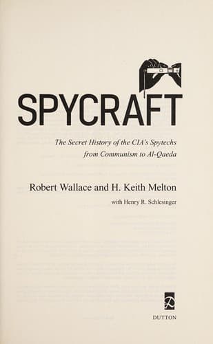 Cover of Spycraft by Robert Wallace