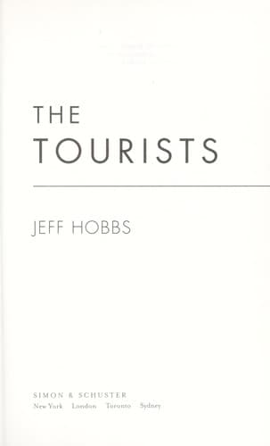 Cover of The tourists by Jeff Hobbs