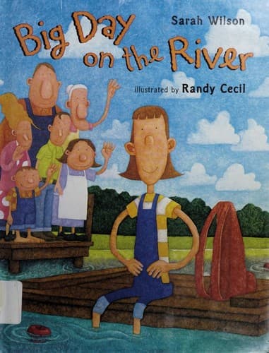 Cover of Big day on the river by Sarah Wilson