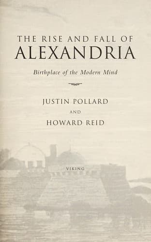 Cover of The rise and fall of Alexandria by Justin Pollard