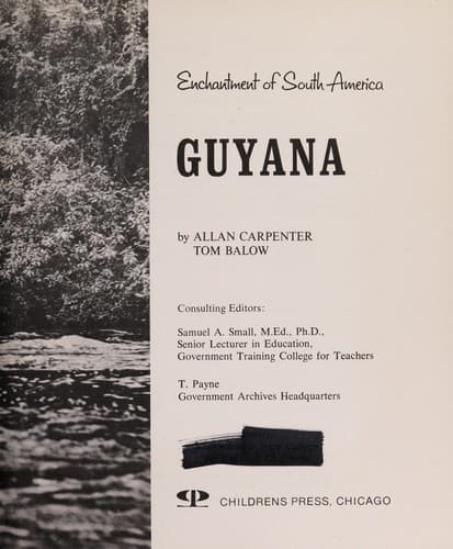 Cover of Guyana by Allan Carpenter