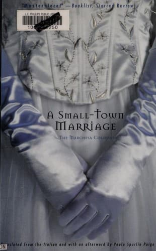 Cover of Un matrimonio in provincia by Marchesa Colombi