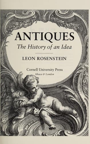 Cover of Antiques by Leon Rosenstein