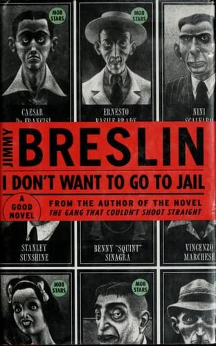 Cover of I don't want to go to jail by Jimmy Breslin