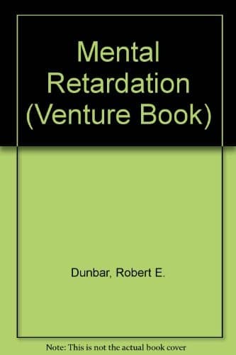 Cover of Mental retardation by Dunbar, Robert E