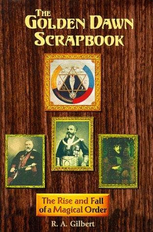 Cover of The Golden Dawn scrapbook by R. A. Gilbert