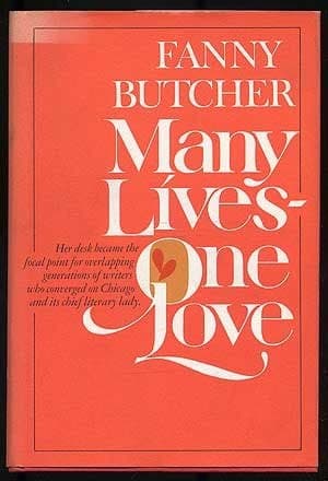 Cover of Many lives--one love by Fanny Butcher