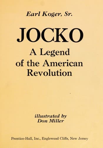 Cover of Jocko by Earl Koger