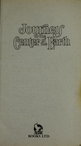 Cover of Journey to the Center of the Earth by Jules Verne