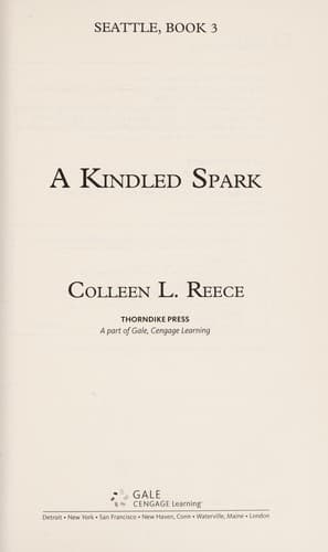 Cover of A kindled spark by Colleen L. Reece