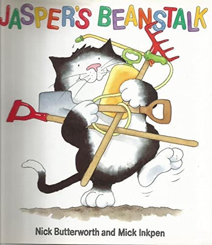 Cover of Jasper's beanstalk by Nick Butterworth