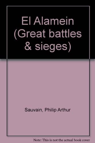 Cover of El Alamein by Philip Arthur Sauvain