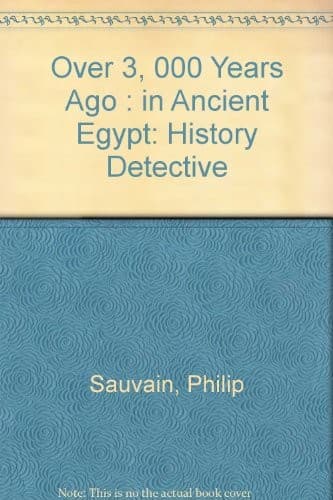 Cover of Over 3,000 years ago by Philip Arthur Sauvain