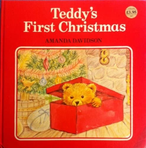 Cover of Teddy's first Christmas by Amanda Davidson