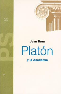 Cover of Platón y la Academia by Jean Brun