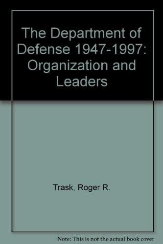 Cover of The Department of Defense, 1947-1997 by Roger R. Trask
