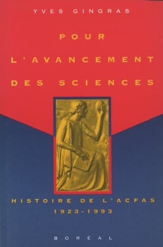 Cover of Pour l'avancement des sciences by Yves Gingras