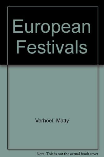 Cover of European Festivals by Matty Verhoef