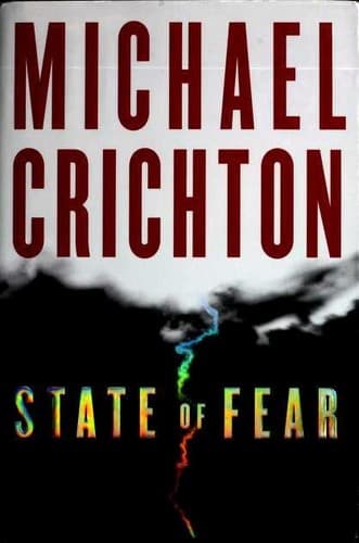 Cover of State of Fear by Michael Crichton