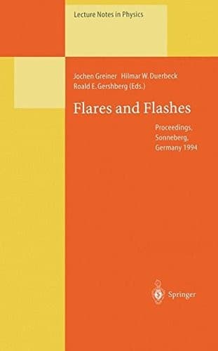 Cover of Flares and flashes by IAU Colloquium (151 1994 Sonneberg, Thuringia, Germany)
