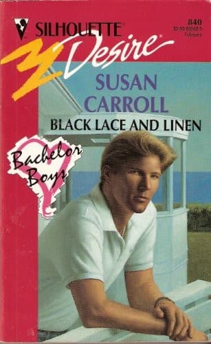 Cover of Black Lace and Linen by Susan Carroll