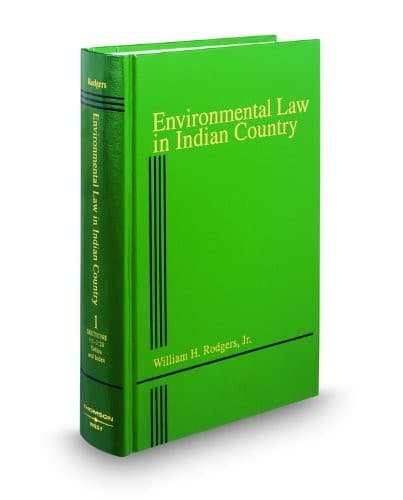 Cover of Environmental law in Indian country by Rodgers, William H