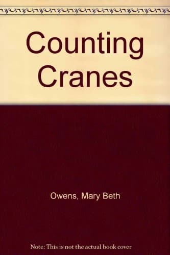 Cover of Counting cranes by Mary Beth Owens