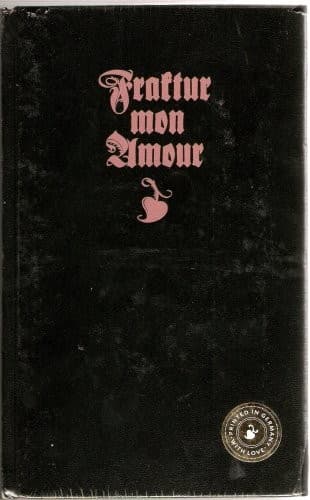 Cover of Fraktur Mon Amour by Judith Schalansky