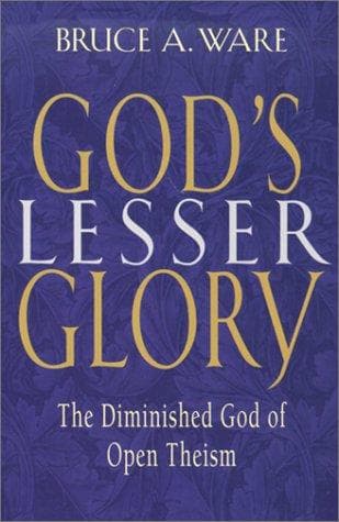 Cover of God's Lesser Glory by Bruce A. Ware