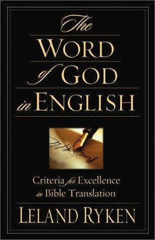 Cover of The Word of God in English by Leland Ryken
