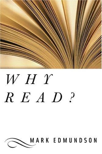 Cover of Why read? by Mark Edmundson