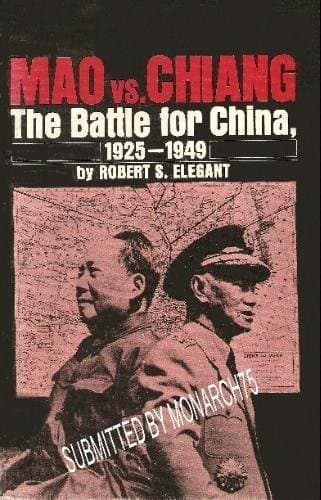 Cover of Mao vs. Chiang by Robert S. Elegant