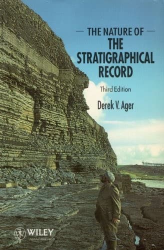 Cover of The nature of the stratigraphical record by D. V. Ager