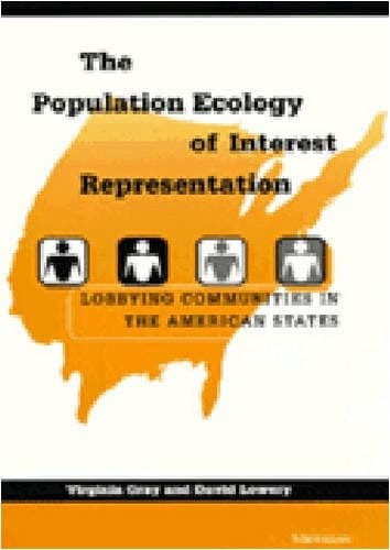 Cover of The population ecology of interest representation by Virginia Gray