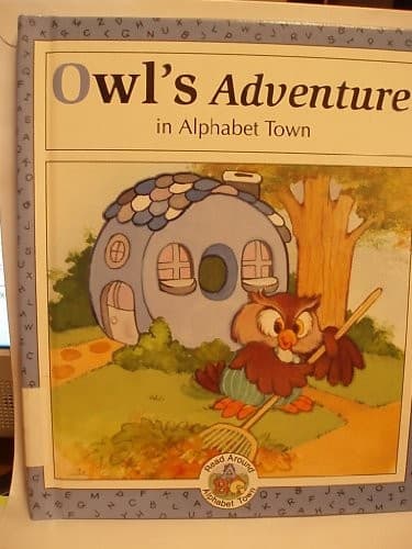 Cover of Owl's adventure in Alphabet Town by Laura Alden