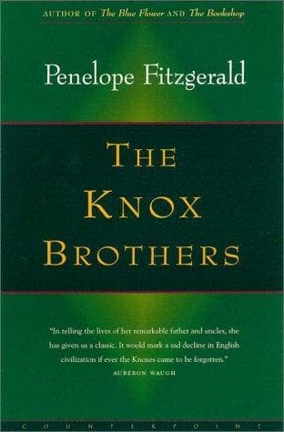 Cover of The Knox brothers by Penelope Fitzgerald