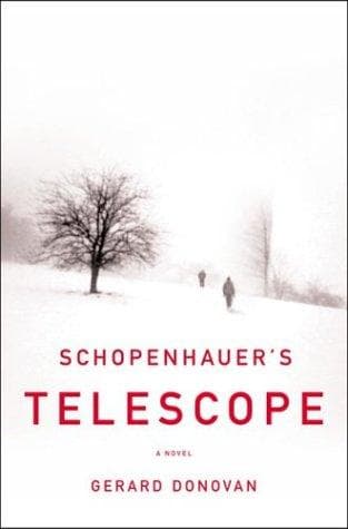 Cover of Schopenhauer's telescope by Gerard Donovan